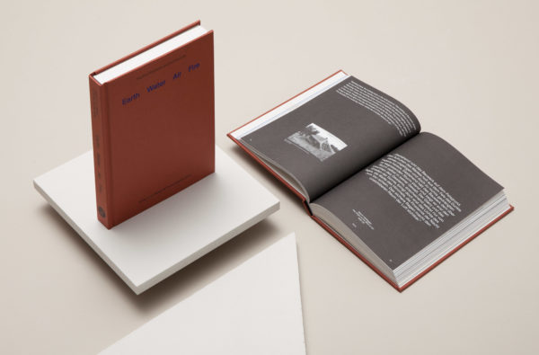 book, Earth, Water, Air, Fire, The Four Elements, Architecture, Josep Lluis Mateo, editorial design, publication, folch design, studio